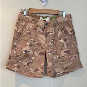Anthropologie The Wonderer Brown Camo Shorts